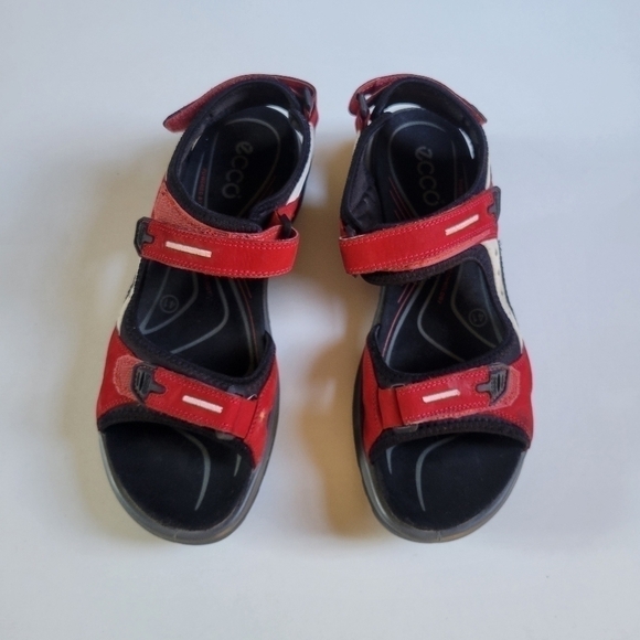 COPY - Ecco women's Off road Yucatan Sandals Chilli Red size 41. - Picture 1 of 14